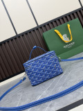Goyard Fashion Mini Vanity Case Diagonal Cross Bag Size: 16 × 8 × 10 CM