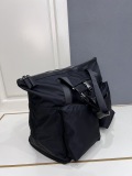 Prada Classic Triangle Logo Nylon Travel Bag Shoulder Bag Size: 45 x 29 x 25 CM