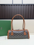 Goyard Fashion Versatile Baguette Bag Shoulder Bag Size: 30 × 10.5 × 12 CM