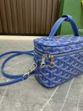 Goyard Fashion Mini Vanity Case Diagonal Cross Bag Size: 16 × 8 × 10 CM