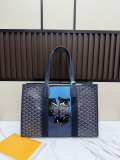 Goyard Unisex Fashion Versatile Casual Large Tote Bag Size: 32 x 15 x 45 CM
