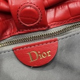 Dior New Fashion Bow Leather Chain Cross Shoulder Bag Size: 26 x 8 x 18 CM