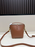 Yves Saint Laurent Fashion Versatile Mini Bucket Bag Handbag Size: 15 × 23 × 10 CM