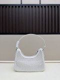 Prada Fashion Mesh Handbag Underarm Bag Size: 24 × 16 × 7 CM