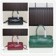 Prada Fashion Crocodile Pattern Handbag Crossbody Bag Size: 32 x 17 x 10 CM