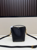Yves Saint Laurent Fashion Versatile Mini Bucket Bag Handbag Size: 15 × 23 × 10 CM