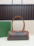 Goyard Fashion Versatile Baguette Bag Shoulder Bag Size: 30 × 10.5 × 12 CM