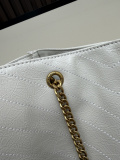 Yves Saint Laurent Fashion Versatile Chain Shopping Bag Size: 33 × 27 × 14 CM