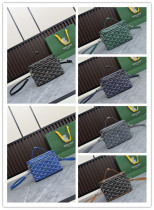 Goyard Fashion Mini Vanity Case Diagonal Cross Bag Size: 16 × 8 × 10 CM Goyard Fashion Mini Vanity Case Diagonal Cross Bag Size: 16 × 8 × 10 CM