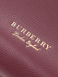 Burberry Fashion The Banner Handbag Versatile Cowhide Crossbody Bag Size: 27 x 20 x 12 CM