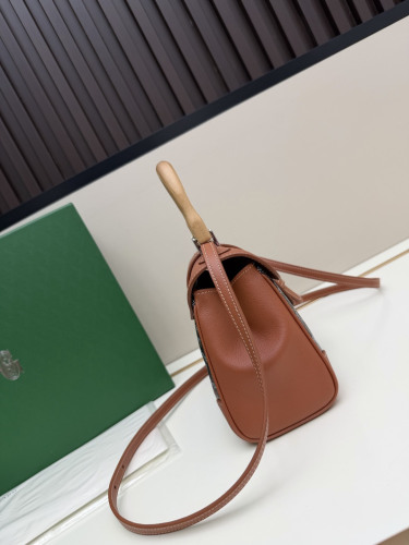 Goyard Fashion Retro Cowhide Mini Saigon Size: 20 × 14 × 9 CM