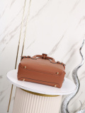 Burberry Fashion The Banner Handbag Versatile Cowhide Crossbody Bag Size: 27 x 20 x 12 CM