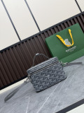 Goyard Fashion Mini Vanity Case Diagonal Cross Bag Size: 16 × 8 × 10 CM