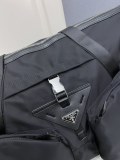 Prada Classic Triangle Logo Nylon Travel Bag Shoulder Bag Size: 45 x 29 x 25 CM