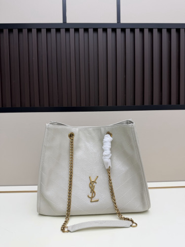 Yves Saint Laurent Fashion Versatile Chain Shopping Bag Size: 33 × 27 × 14 CM