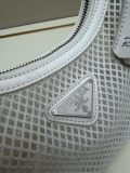 Prada Fashion Mesh Handbag Underarm Bag Size: 24 × 16 × 7 CM
