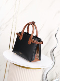 Burberry Fashion The Banner Handbag Versatile Cowhide Crossbody Bag Size: 27 x 20 x 12 CM