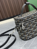 Goyard Fashion Mini Vanity Case Diagonal Cross Bag Size: 16 × 8 × 10 CM