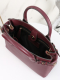 Burberry Fashion The Banner Handbag Versatile Cowhide Crossbody Bag Size: 27 x 20 x 12 CM