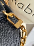 Louis Vuitton Classic Alma Trunk Shell Bag Handbag Crossbody Bag Size: 24 x 18 x 12 CM