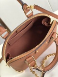 Louis Vuitton Classic Alma Trunk Shell Bag Handbag Crossbody Bag Size: 24 x 18 x 12 CM