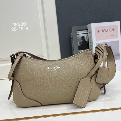 Prada Classic Versatile Underarm Shoulder Bag Size: 28 x 16 x 8 CM
