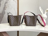 Louis Vuitton Classic All InBB Bucket Bag Crossbody Bag Size: 16x18x12 CM