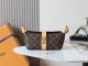 Louis Vuitton Fashion Pochette Mia Handbag Underarm Bag Size: 14.5 x 8 x 22 CM