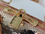 Louis Vuitton Alma Shell Bag Handbag Crossbody Bag Size: 17.5 x 11.5 x 23.5 CM
