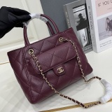 Chanel 26 Classic Leather Tote Bag Crossbody Bag Size: 19 x 24.5 x 12 CM