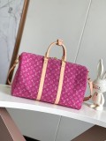 Louis Vuitton Classic Keepall Bandoulière 45 Travel Bag Crossbody Bag Size: 45 x 27 x 20 CM