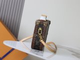 Louis Vuitton Montsouris Trunk St Flip Bag Crossbody Bag Size: 17 x 7 x 22 CM