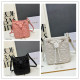 Dior Classic Sheepskin Vine Pattern Handbag Bucket Bag Size: 19.5 x 17 x 11 CM