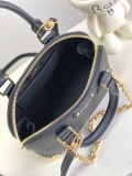 Louis Vuitton Classic Alma Trunk Shell Bag Handbag Crossbody Bag Size: 24 x 18 x 12 CM