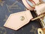Louis Vuitton Alma Shell Bag Diagonal Span Bag Size: 23.5 x 17.5 x 11.5 CM