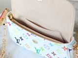 Louis Vuitton Wallet On Chain Ivy Handbag Crossbody Bag Size: 23.5 x 12 x 4.3 CM