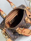 Louis Vuitton Speedy Bandoulière 25 Leather Handbag Crossbody Bag