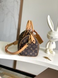 Louis Vuitton Speedy Bandoulière 25 Leather Handbag Crossbody Bag