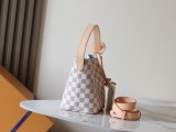 Louis Vuitton Classic All In Bucket Bag Diagonal Span Bag Size: 16 x18x12 CM