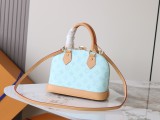 Louis Vuitton Alma Shell Bag Diagonal Span Bag Size: 17.5 x 11.5 x 23.5 CM