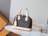 Louis Vuitton Alma Shell Bag Diagonal Span Bag Size: 23.5 x 17.5 x 11.5 CM