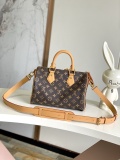 Louis Vuitton Speedy Bandoulière 25 Leather Handbag Crossbody Bag