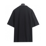 𝘽𝘼𝙇𝙀𝙉𝘾𝙄𝘼𝙂𝘼 BLCG 26SS Castle Washed Hole Make Old Short Sleeved T-Shirt