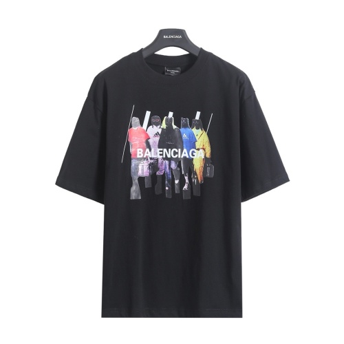 𝘽𝘼𝙇𝙀𝙉𝘾𝙄𝘼𝙂𝘼 BLCG 26SS Castle Washed Hole Make Old Short Sleeved T-Shirt