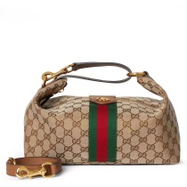 Gucci Classic Vintage Boston Bag Crossbody Bag Size: 27.5 x 13 x 14.5 CM