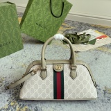 Gucci Fashion Versatile Boston Bag Crossbody Bag Size: 31.5 x 16.5 x 8 CM