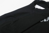 BLCG 26SS Blurred Letter Printed Short Sleeved T-Shirt