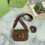 Gucci Fashion Polo Buckle Flip Shoulder Bag Size: 20.5 x 14.5 x 5 CM