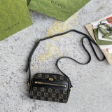 Gucci Classic GG Canvas Mini Shoulder Bag Size: 17.5 x 12 x 5.5 CM