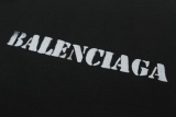 BLCG 26SS Blurred Letter Printed Short Sleeved T-Shirt